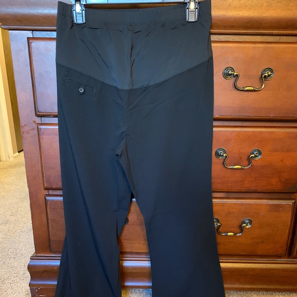 Maternity Black Slacks SZ 4